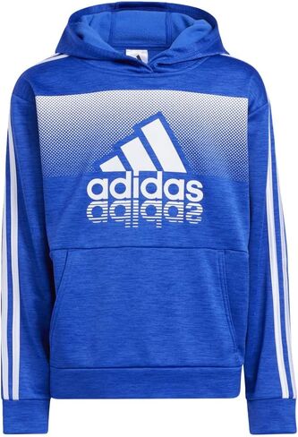 adidas Boys' Plus Size Fade Horizon Pullover Hoodie in Saudi Arabia