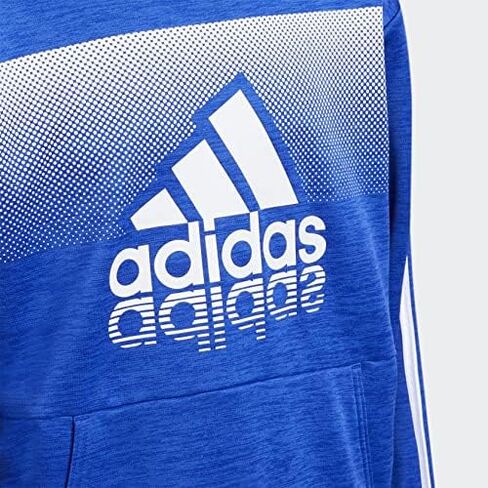 adidas Boys' Plus Size Fade Horizon Pullover Hoodie in Saudi Arabia