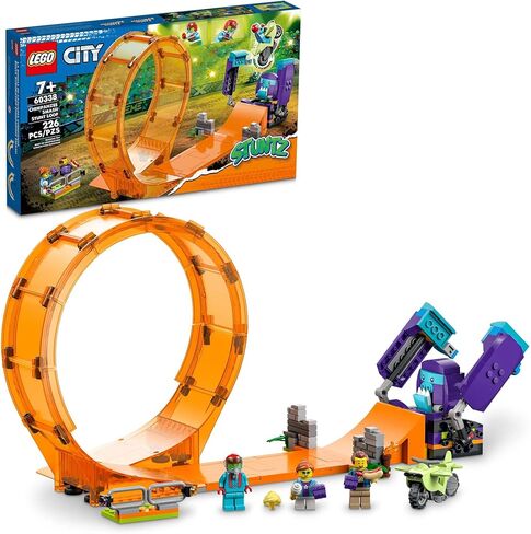 LEGO City Stuntz Smashing Chimpanzee Stunt Loop 60338 Building Toy Set for Boys, Girls, and Kids Ages 7+ (226 Pieces) in Saudi Arabia