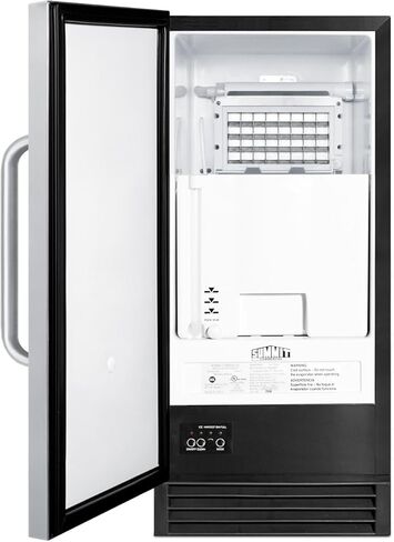 Summit BIM44G General and Commercial Purpose Icemaker, Stainless Steel in Kuwait