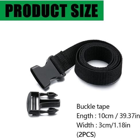 2PCS 39 Inch Car Battery Tie Down Strap, Battery Straps for Car, Trailer Battery Hold Down Strap with Quick Release Buckle, Auto Battery Adjustable Buckle Strap Fit Most Cars SUVs (2PCS) in Saudi Arabia