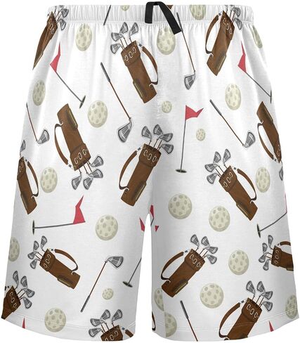 visesunny Men's Pajama bottoms Lounge Sleep Shorts Soft Comfortable Breathable Pajamas Shorts with Pockets in Saudi Arabia