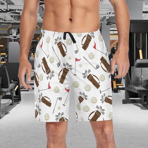 visesunny Men's Pajama bottoms Lounge Sleep Shorts Soft Comfortable Breathable Pajamas Shorts with Pockets in Saudi Arabia