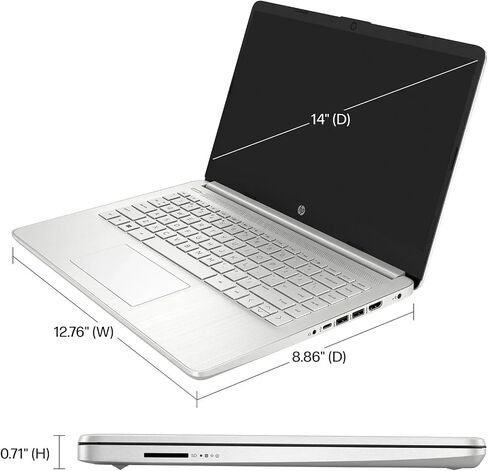 HP Pavilion 2021 2-in-1 14" FHD Touch Screen Laptop Notebook Computer, 4-Core Intel Core i5-1035G1 1.0 GHz, 16GB RAM, 512GB SSD, Backlit Keyboard,No DVD,Webcam,Bluetooth,HDMI,Win 10,TMLTT Kit in Kuwait