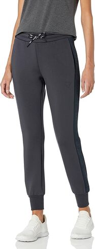 GUESS Women's Active Allie Scuba Logo Tape Jogger, Touch of Mauve, Medium in Saudi Arabia