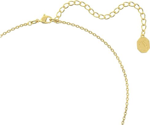 Swarovski Birthstone Pendant Necklace Collection, Square-Cut Stone and Crystals, Rhodium Finish in Saudi Arabia