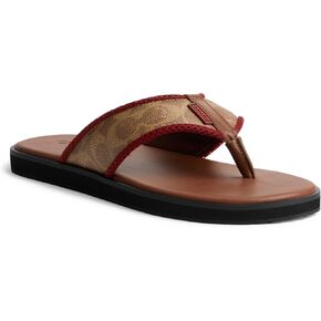 Coach Men's Signature Flip Flop