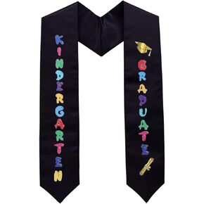 Kids Kindergarten Graduation Sash Grad Class of 2025 Sash Graduate Gift for Unisex Preschool Graduation Party