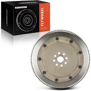 A-Premium Clutch Flywheel Compatible with Subaru Outback 2010-2012, Impreza 2006-2013, Legacy 2008-2012, 8 Bolt Holes, 124 Teeth, Manual Transmission, Replace# 12342AA090