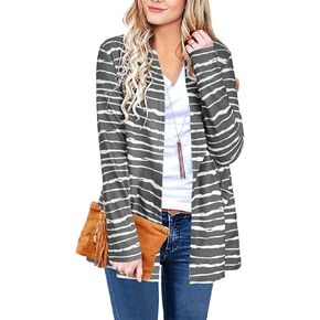 ULTRANICE Cardigan Sweaters Womens Fashion 2025 Spring Lightweight Long Sleeve Casual Tops Clothes Outfits with Pockets