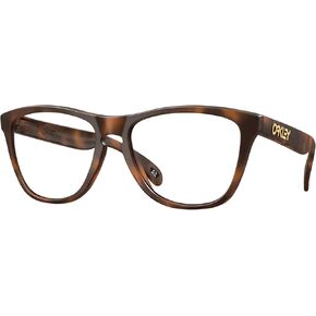 Oakley Men's Ox8137a Frogskins Rx Low Bridge Fit Square Prescription Eyewear Frames
