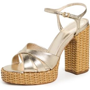 Schutz Women's Keefa Straw Sandal