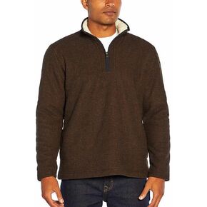 Orvis Brighton Men's Sherpa Lined 1/4 Zip Pullover in Kuwait