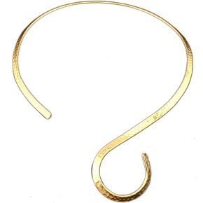 YAZILIND Women Chain Choker Collar Torque Statement Necklace Elegant Costume Jewellery