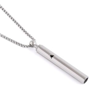 Breathing Necklace for Anxiety Relief Breathlink Anti Smoking Necklace Stop Smoking Aids Quit Vaping Tools for Smoking Cessation Fum Vaporless Inhaler for Natural Calm Stress Relief
