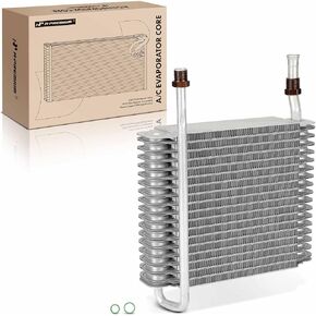 A-Premium A/C Evaporator Core Compatible with Peterbilt 357 1991-1993, 362 1991-1993, 372 1991-1993, 375 1991-1993, 376 1991-1992, 377 1991-1993, 378 1991-1993, 379 1991-1993