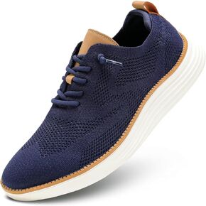 أحذية الرجال غير الرسمية للرجال Oxfords شبكة تجارية أحذية المشي تنفس تنس مريحة