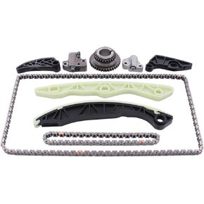 NewYall Engine Timing Chain Kit for Chrysler 200 2.4L 11-14, Sebring 2.4L 07-10, Dodge Avenger 2.4L 08-14, Caliber 2.0L/2.4L 07-12, Journey 2.4L 09-18, Jeep Compass/Patriot 2.0L/2.4L 07-17
