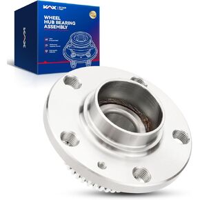 KAX 512012 Rear Wheel Bearing Hub Assemblies Compatible with 1998-2010 Volkswagen Beetle, 1999-2005 Volkswagen Jetta, Volkswagen Golf, 2000-2006 Audi TT Quattro, 2004 Volkswagen R32 5 Lugs W/ABS