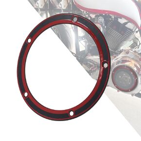 HDBUBALUS 5 Hole Derby Cover Gasket Fit for Harley Twin Cam Softail Touring Dyna Road Street Electra Glide Fatboy 1999-2016