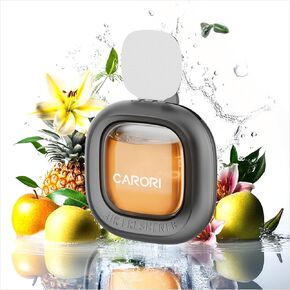 Car Air Freshener Vent Clip New Car Scent Air Freshener Clip,13ml*2 Pack Long Lasting Deodorizer, Up to 180 Days Refresher Odor Eliminator-Gardenia