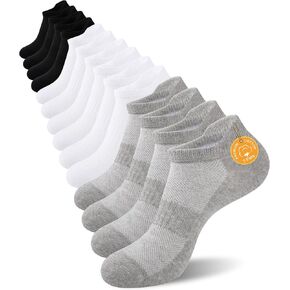 Heatuff 7 أزواج الجوارب في الكاحل للنساء الرياضي الجوارب الجوارب الرياضية منخفضة القطن