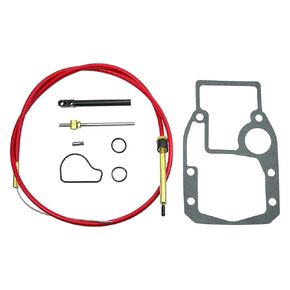 Lower Shift Cable Kit Fit for OMC Cobra Sterndrive1988-1993 Adjustment Tools Mounting Gasket Set Replacement 987661 986654 987498