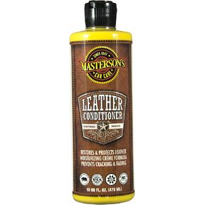 MASTERSON'S CAR CARE MCC_116_16 Leather Conditioner Dry-to-The-Touch - Restores Leather Interiors, Seats, Boots, Bags, Apparel - Protects Against Cracking and Fading (16 oz)