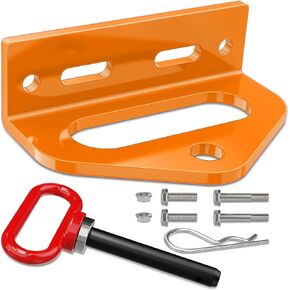 Heavy Duty Bolt on Tow Hitch 093-1000-00 093-1000-98 Compatible with Bad Boy Mowers MZ MZ Magnum ZT CZT Maverick Orange