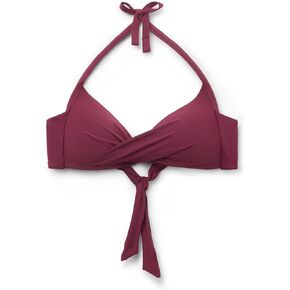Woman's Graduated Padded Criss-Cross Triangle Swimsuit Top Indonesia