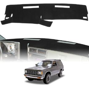Dash Cover Dashboard Mat Compatible with Chevy S10 Blazer 1998-2005,S10 1998-2004,fit for GMC Jimmy 98-2001,fit for Sonoma 98-04 Dashboard Cover for Pad Custom Car Dashboard Interior Accessories
