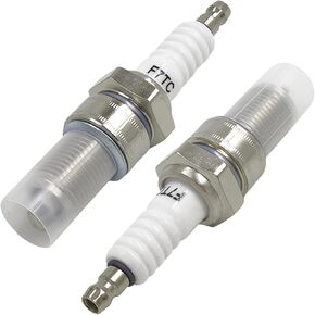2PCS F7TC Sparks Plugs لـ GX120 ، GX160 ، GX200 ، GX240 ، GX270 ، GX340 ، GX390 - متوافقة مع المولد ، جزارة ، جرار ، GO KART ، مضخة الماء والمزيد
