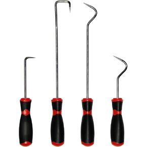 VViViD REV Long Reaching Hook & Pick Hose Removal Steel 4 Piece Pack