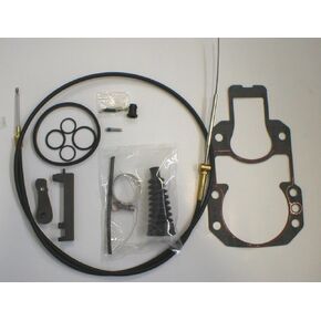 GLM 21450 Compatible with Mercruiser Alpha One+Gen 2,R,MR Lower Shift Cable Kit+Gasket 865436A03