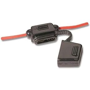 Wirthco 31820 Battery Doctor In-Line ATO/ATC Plade Fuse حامل ATO/ATC مع غطاء 12 AWG