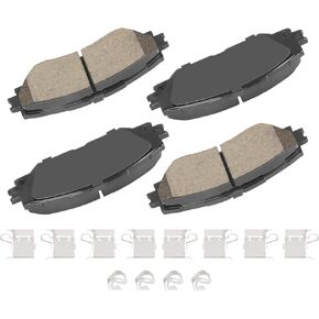 Front Brake Pads for Toyota Corolla RAV4 Matrix Scion xB xD Pontiac Vibe Lexus HS250h Ceramic Brake Pads w/Hardware Replacement in Kuwait