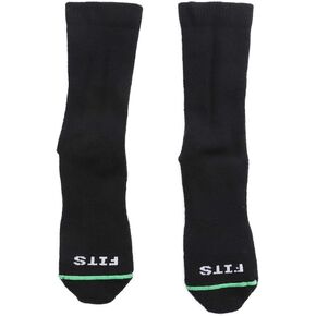 Fit Socks Men's Med Hiker Crew Black M in Saudi Arabia