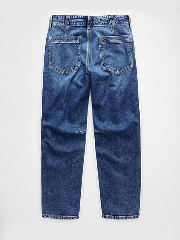 Flamingals أنيقة الأنيقة الأنيقة منتصف الخصر غسل الرباط تفاصيل الجزر الجينز الجزر in Kuwait