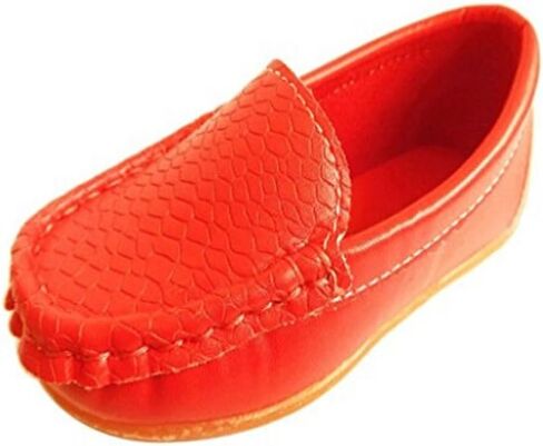 Evelin LEE Toddler Kid Boys Girls Soft Casual Loafers Slip-On Boat-Dress Shoes/Sneakers Pink-Little Kid 11.5M in Saudi Arabia