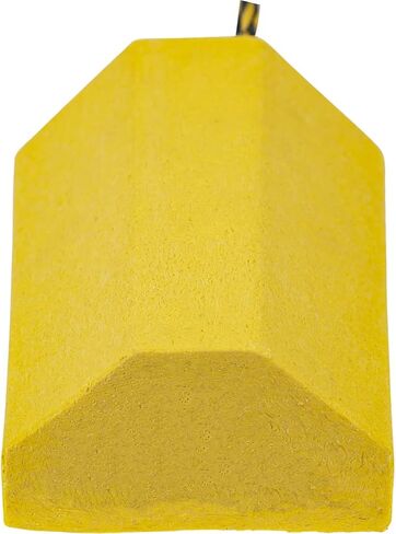 Buyers Products WC9642Y Yellow Small Wheel Chock Set, Lightweight Composite Construction, 32.75 Inch Rope, Ideal for Vehicle Maintenance and Storage, Aviation and Tractors in Saudi Arabia