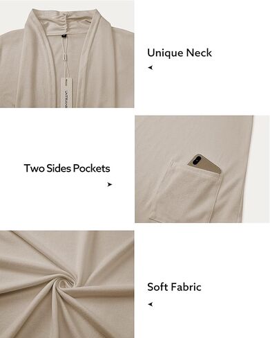 ULTRANICE Cardigan Sweaters Womens Fashion 2025 Spring Lightweight Long Sleeve Casual Tops Clothes Outfits with Pockets in Kuwait