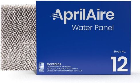 Aprilaire 12 Water Panel Humidifier Filter Replacement for Aprilaire Whole House Humidifier Models 112, 224, 225, 440, 445, 445A, 448 (Pack of 2) in Saudi Arabia