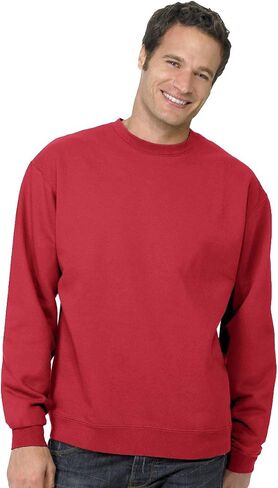 Hanes 7.8 oz. 50/50 Fleece Crew (P1607) Navy, M in Saudi Arabia