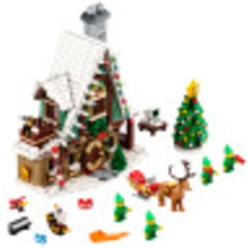 LEGO Elf Club House (10275) Building Kit; an Engaging Project and A Great Holiday Present Idea for Adults, New 2021 (1,197 Pieces) in Kuwait
