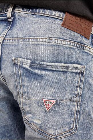 GUESS Men's Skinny W/Repair in Saudi Arabia