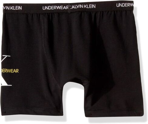 ملابس داخلية متعددة الألوان للأولاد من Calvin Klein مصنوعة من القطن الحديث، متعددة الأغراض، أسود/رمادي منقط 12-14 in Saudi Arabia
