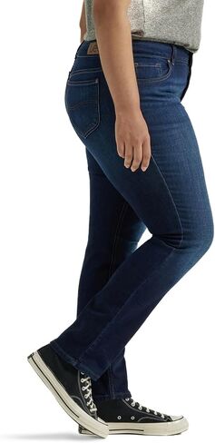 Lee Women's Size Regular Fit Straight Leg Jean, Nightshade, 20 Plus in Saudi Arabia