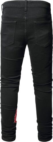 ABSECAI Men's Ripped Jeans Slim Fit Skinny Stretch Jeans Pant in Kuwait
