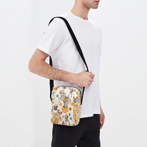 Daisies Messenger Bag for Women Men Side Bag for Travel Workout in Kuwait