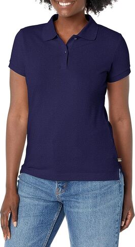 Lee Uniforms Juniors Stretch Pique Polo, Heather Grey, XX-Large in Saudi Arabia